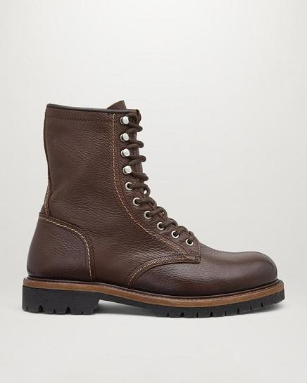 Bottes Belstaff Homme Marshall Marron Cuir France PB0217438